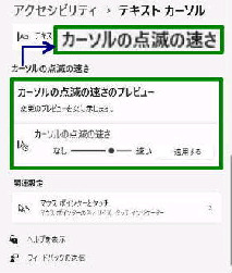 �J�[�\���̓_�ł̑����^�e�L�X�g �J�[�\��