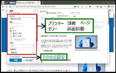 ��v�����^�[ ����� �E�y�[�W ��J���[ ����ʈ���^ ����v���r���[�̐ݒ荀��