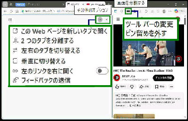 ��ʕ����{�^���^���̑��̃I�v�V�����{�^��