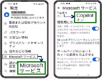 Microsoft T[rX uCopilotv^ݒ