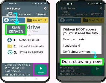 SMB SERVER^LAN drive