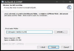 AviSynth 2.6 MT Choose Install Location ʁ^Universal Media Server Setup