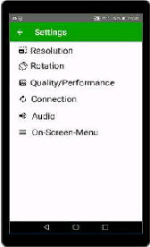 Settings ʁ^Android spacedesk