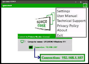 spacedesk VIEWER C