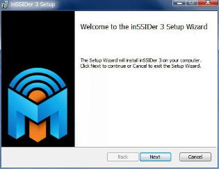inSSIDer 3 Setup Wizard