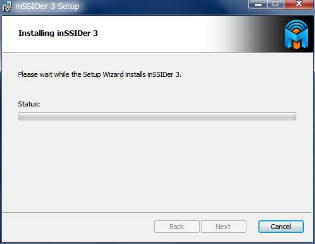 Installing inSSIDer 3